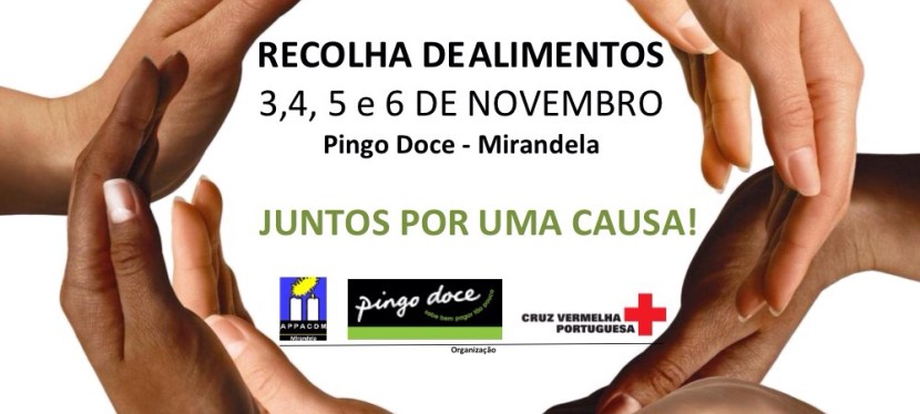 II Recolha de Alimentos – 3, 4, 5 e 6 de Novembro em&nbsp;Mirandela