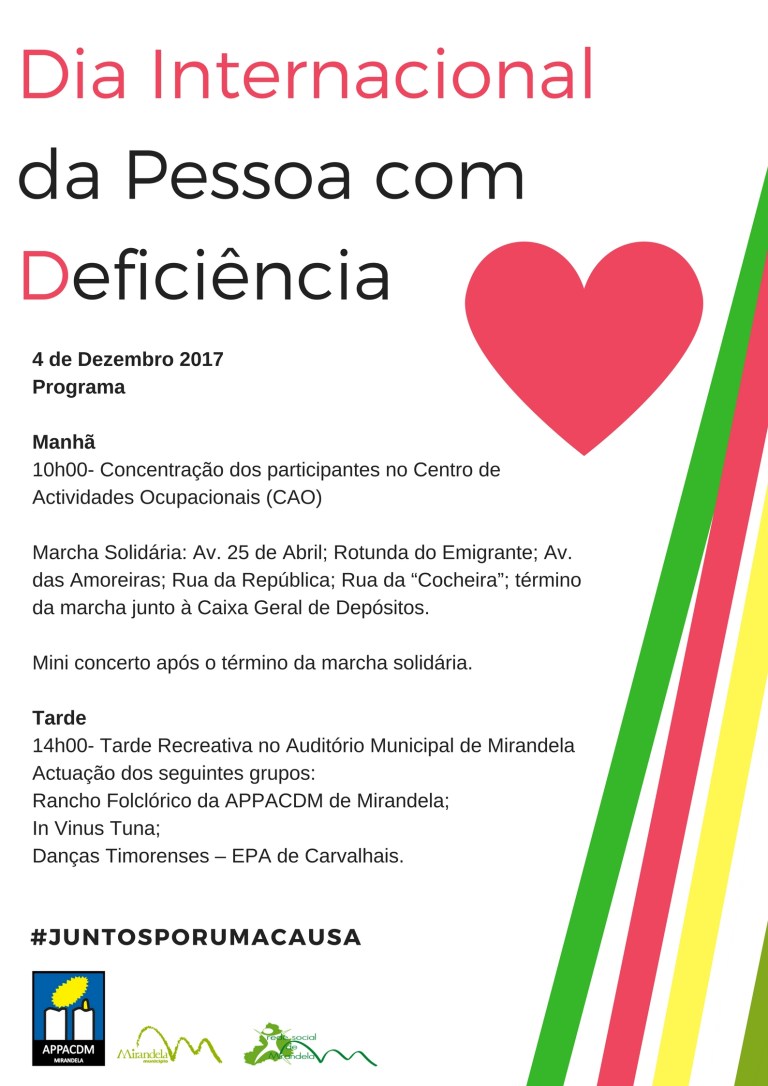 CARTAZ DIA DEFICIENCIA