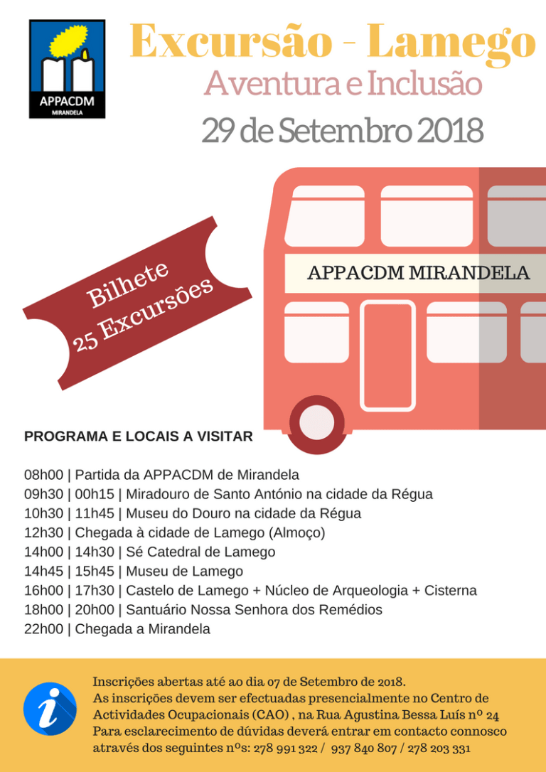 Programa A4 Passeio Lamego